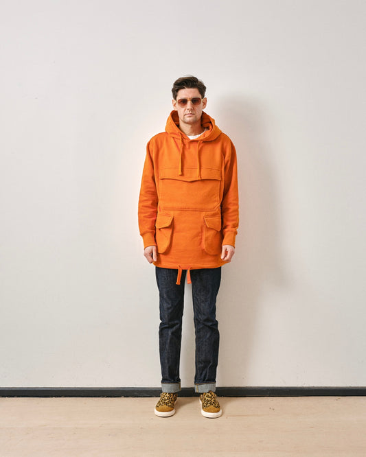 Ambridge Smock Hoodie - Orange